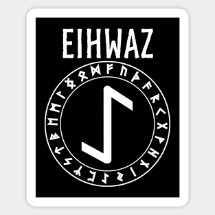 Eihwaz Ancient Norse Rune Sticker